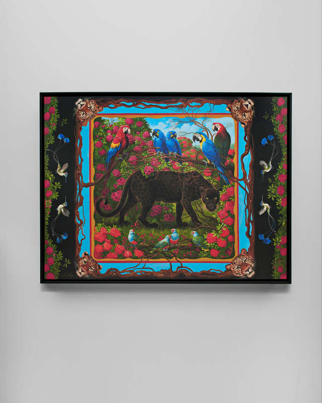 "Black Panther" Giclee Art